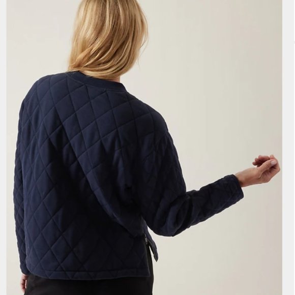 Athleta Retroplush Quilted Crewneck Sweatshirt - Picture 3 of 7